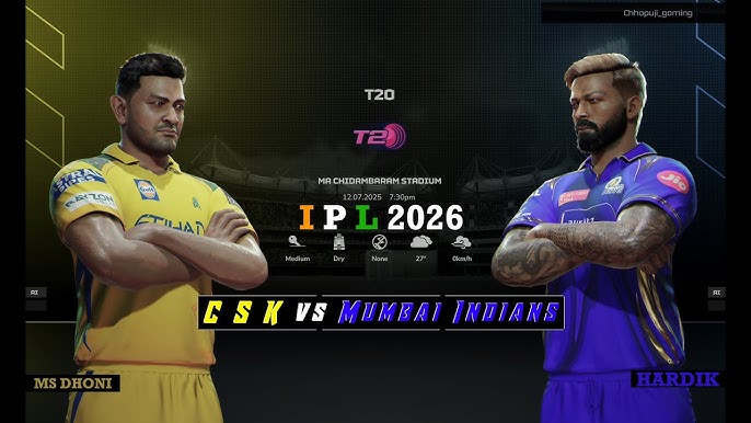 MI vs CSK 2026: Clash of Titans Returns in IPL’s Biggest Rivalry